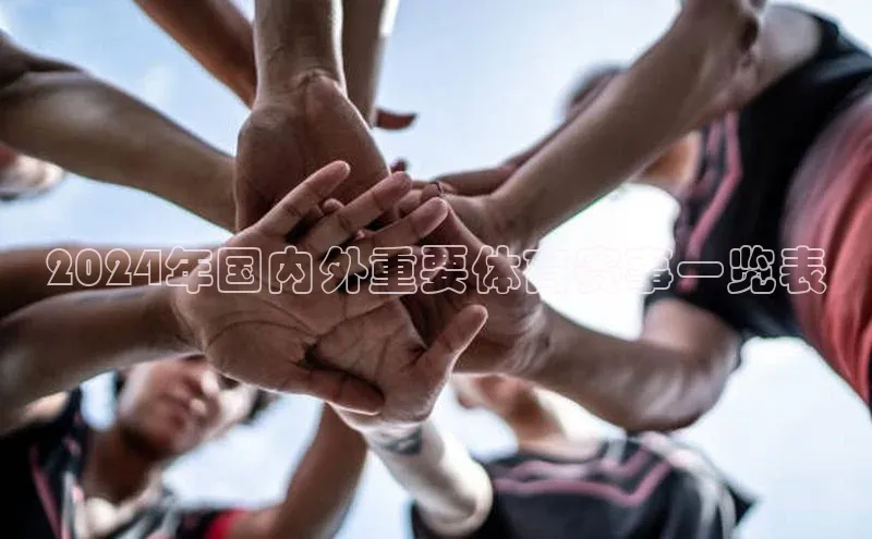 2024年国内外重要体育赛事一览表
