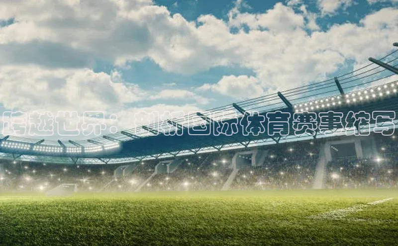 跨越世界：剖析国际体育赛事缩写